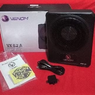 VENOM VX 8.2 A Subwoofer Kolong Aktif  - Subwoofer Kolong Aktif Slim Venom Venom