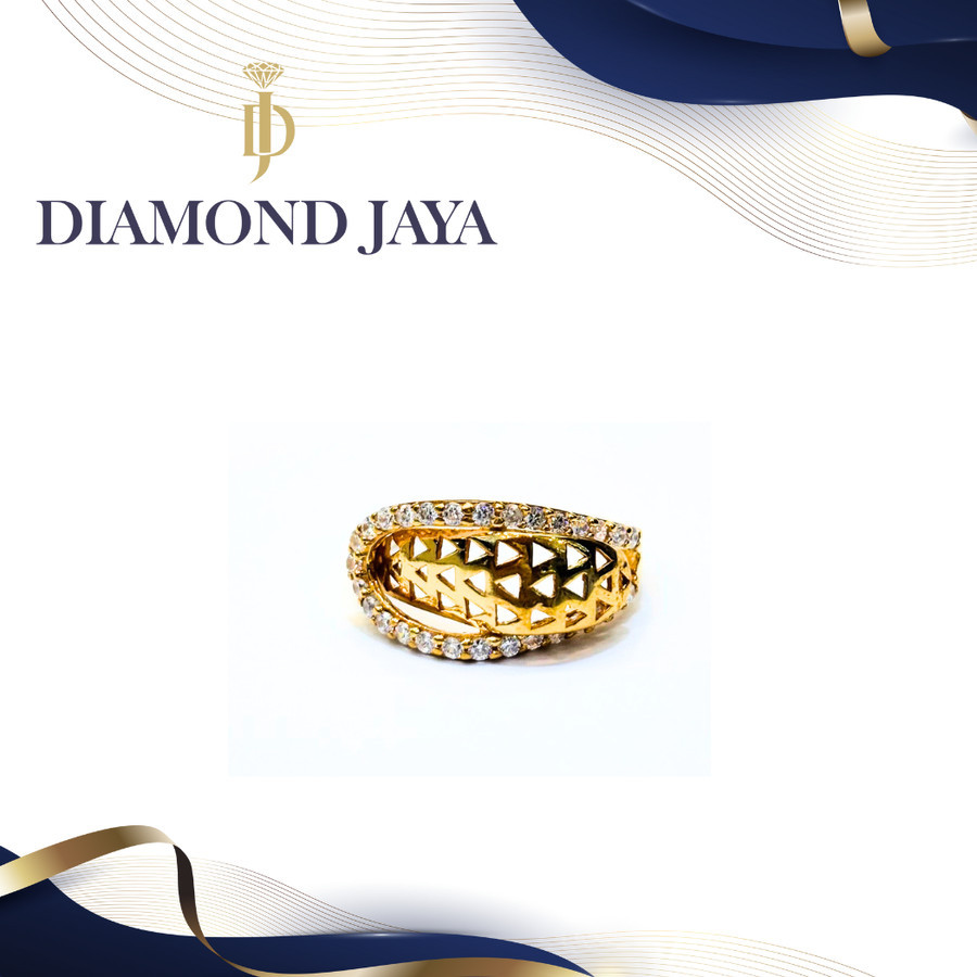 TOKO MAS DIAMOND JAYA - Cincin Wanita Ukir