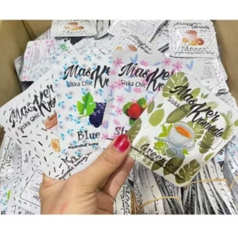 MASKER SISKA MASKER KOMEDO AMPUH MENGANGKAT KOMEDO