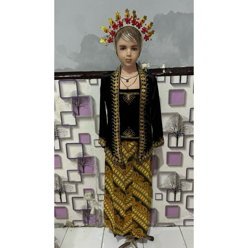 DISKON BAJU ADAT JAWA TENGAH ANAK /BAJU ADAT JAWA BLUDRU ANAK