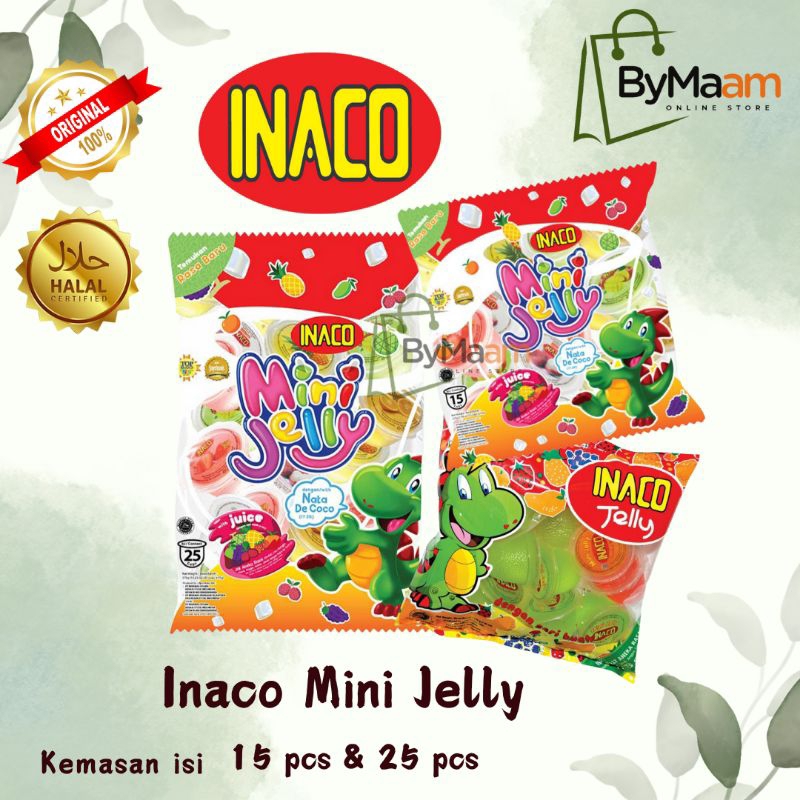 

INACO Mini Jelly isi 15 pcs 25 pcs | Inaco Jeli / Jely Kemasan Pack