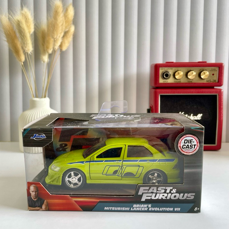 Jada Fast And Furious Brian’s Mitsubishi Lancer Evolution VII 1:32