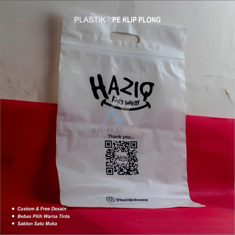 

Shopping bag plastik belanja plastik kip plong tas belanja tas kantong belanja tebal (min.100 pcs)
