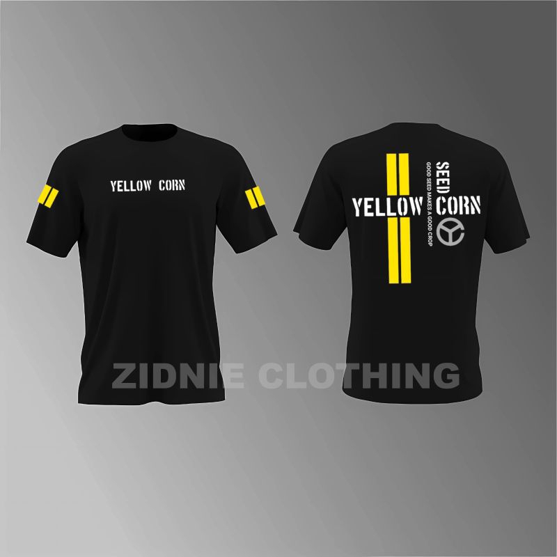 Zidnie Clothing Kaos Yellow Corn
