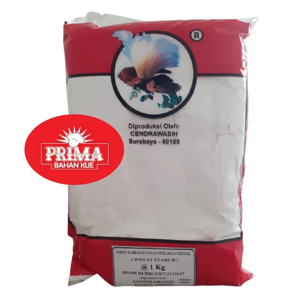 

WHEAT STARCH ( TANG MIEN ) CENDRAWASIH 1 KG