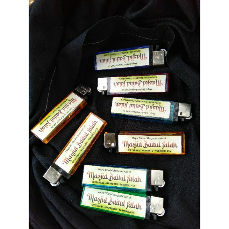 

100 pcs Stiker Korek Gas/ kriket Custome Desain