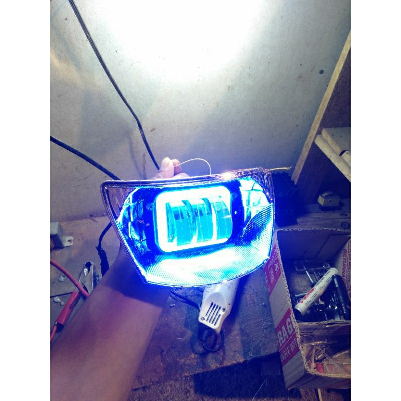 LAMPU DAYMAKER 3 LENSA FIZ R, DAYMAKER YAMAHA FIZ R