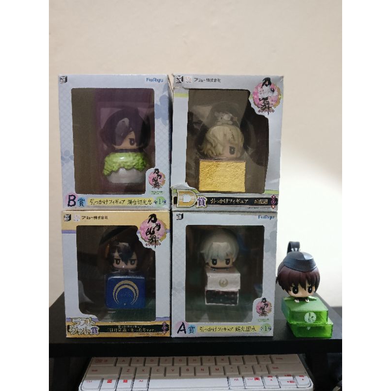 Figure Touken Ranbu Hikkake Tsurumaru, Shokudaikiri, Gokotai, Mikazuki, Ishikirimaru