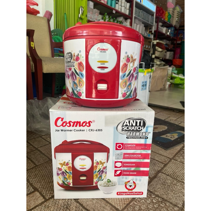 Magic Com Cosmos CRJ 6305 Harmond 2 Liter Rice Cooker Cosmos