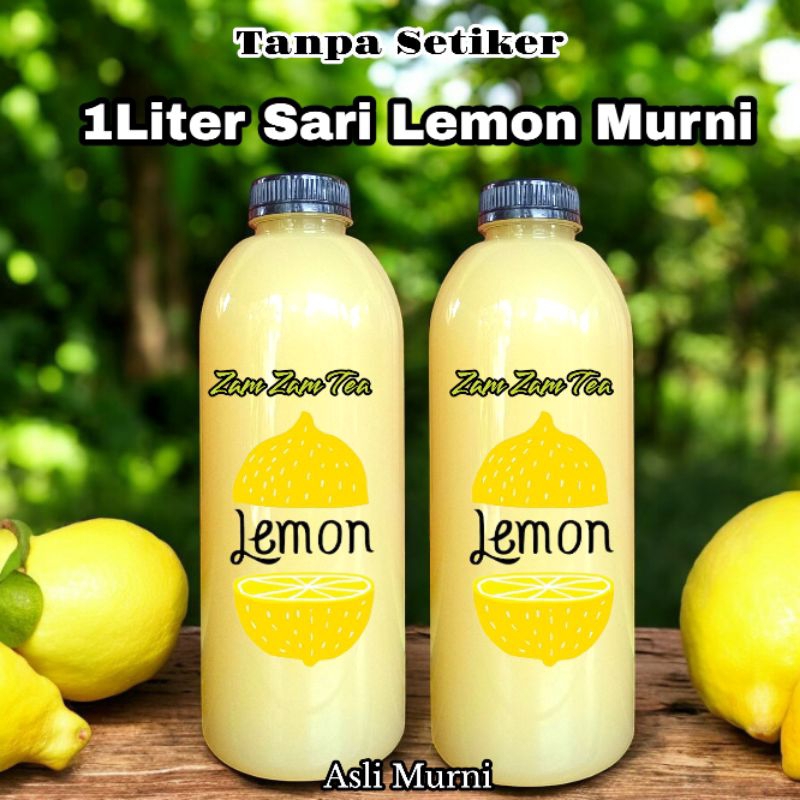 

500ml Sari Lemon Murni 100% Tanpa Stiker Bisa Di Jual Lagi