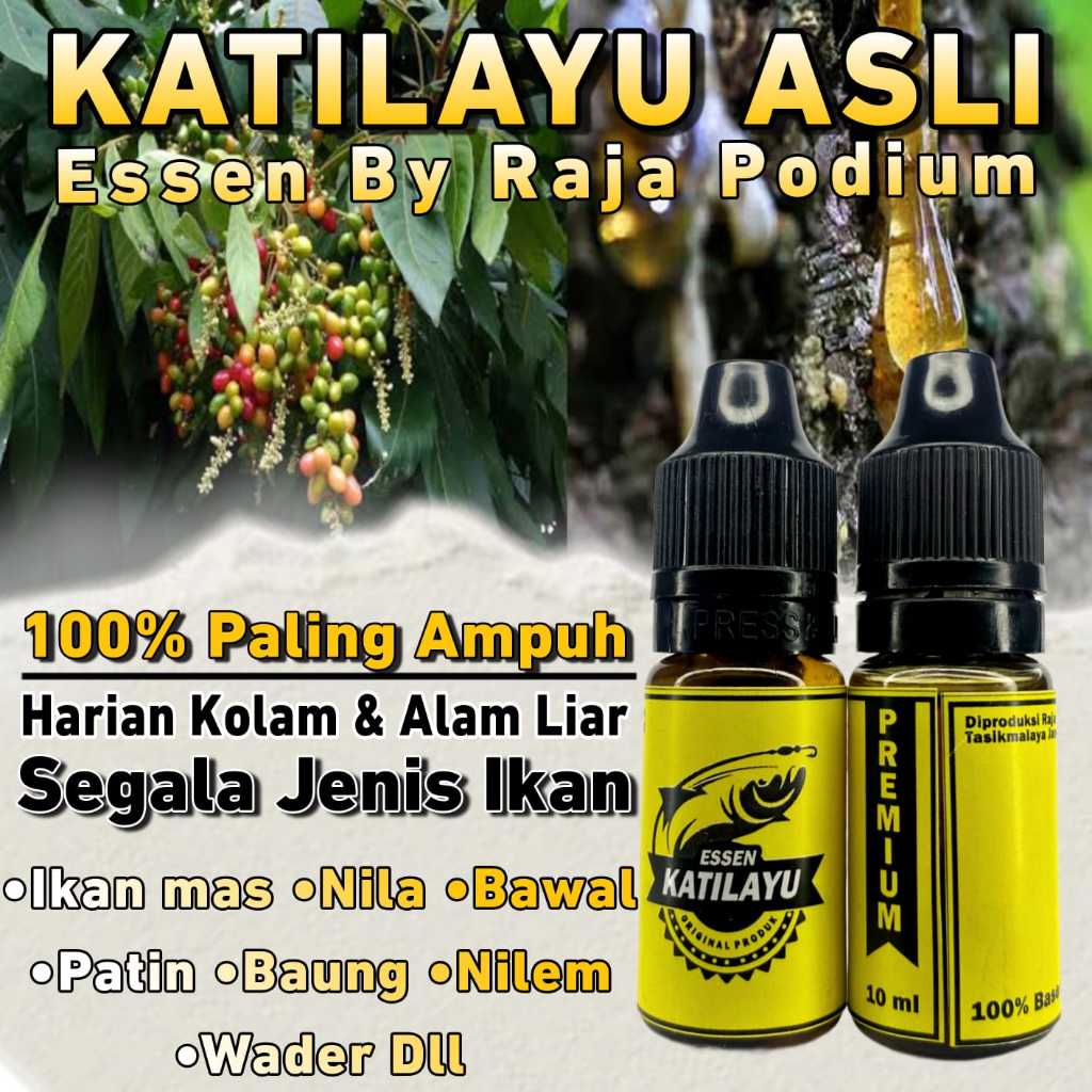 ssen Original Dari Getah Katilayu Asli Bisa Buat Mancing Ikan Mas Ikan Bawal Dan Ikan Nila Essen Kat
