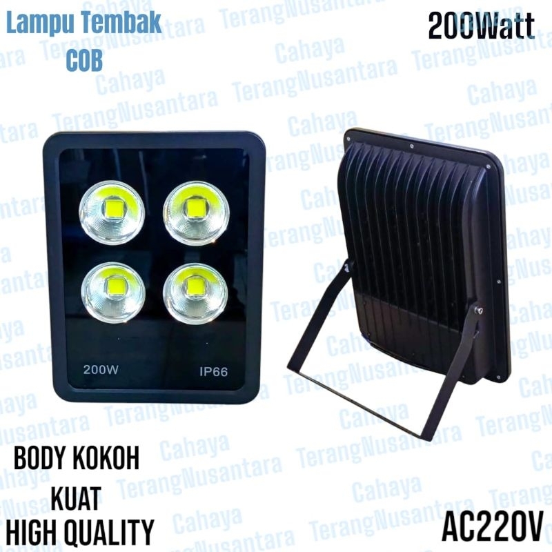 Lampu Tembak 200 Watt Sorot 200 Watt COB