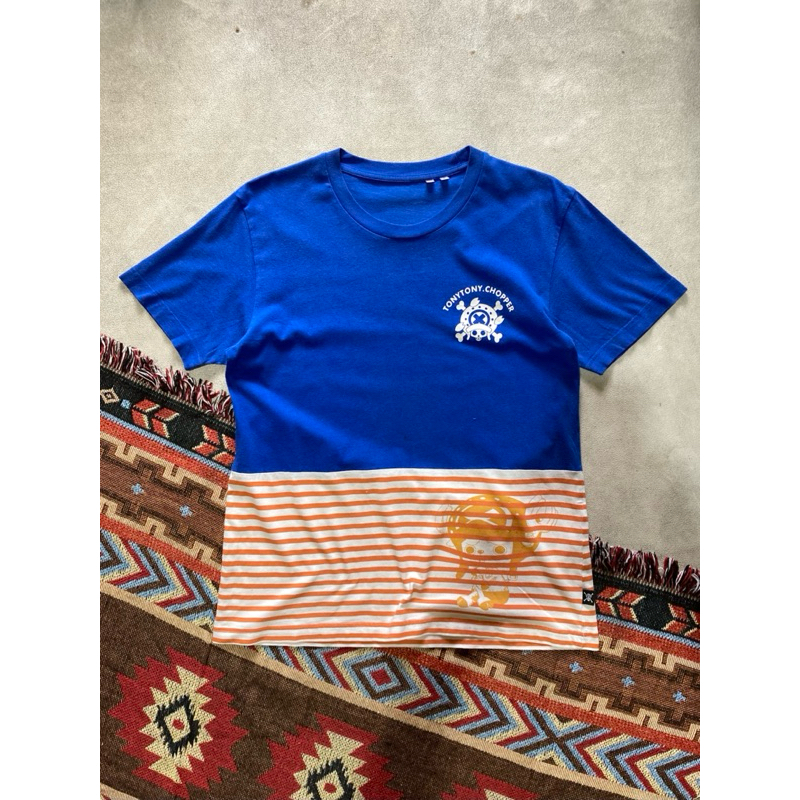 kaos anime uniqlo x one piece tony tony chopper second