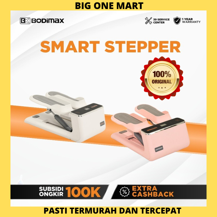 Bodimax AUTO STEPPER Mini Elliptical Low Impact Alat Olahraga Lansia