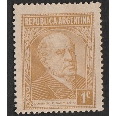 

A 11913 SATU BUAH PRANGKO ARGENTINA NOMINAL 1C TEMA DOMINGGO SARMIENTO DENGAN KONDISI BELUM ADA CAP