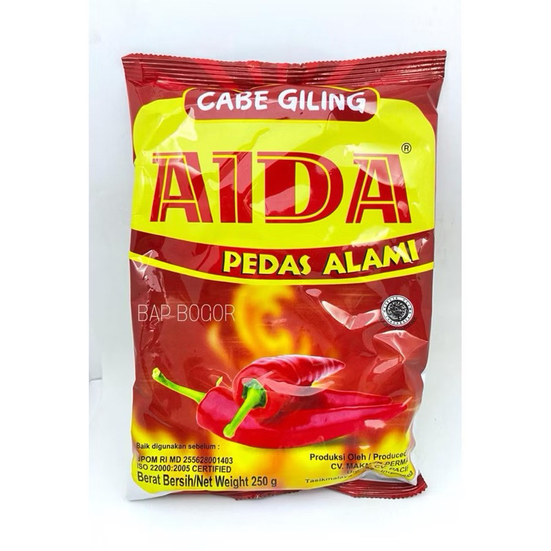 

Cabe bubuk aida 250gr