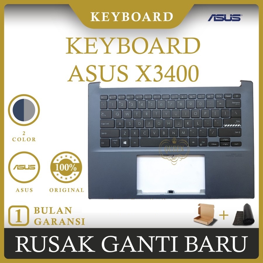 KEYBOARD FRAME LAPTOP ASUS Vivobook Pro 14 X3400 X3400PA X3400PH ORIGINAL