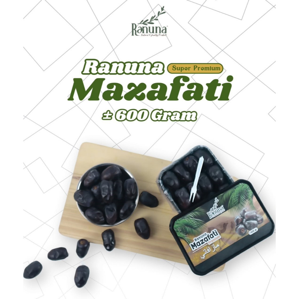 

Ranuna Kurma Mazafati 1 box ±600 gr / Anggur / BAM