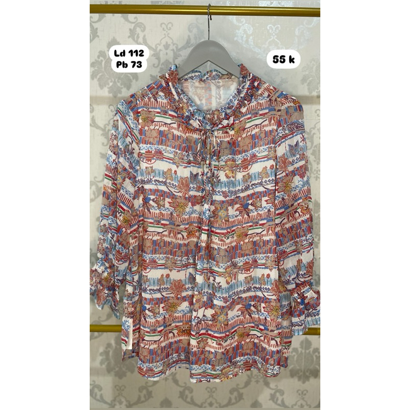 blus batik/ blus kerja/ blus mewah/ blus premium