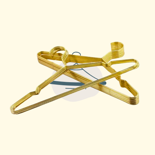 hanger Baju Dewasa Slim Gold | Hanger Besi ( 1 pcs )