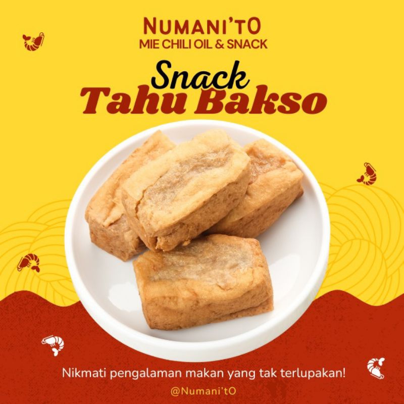 

TAHU BAKSO VACUM ISI 10/PCS