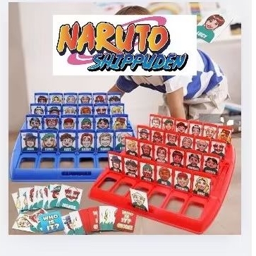 WHO IS IT NARUTO GUESS WHO BOARDGAMES PERMAINAN TEBAK GAMBAR EDISI ANIME