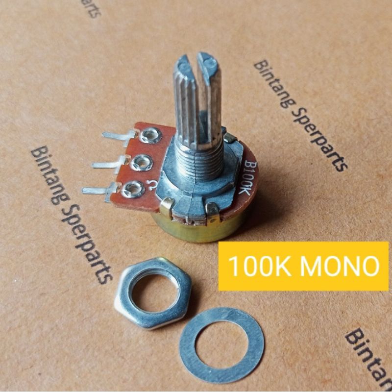 POTENSIO MONO 100K POTENSIO 100K MONO