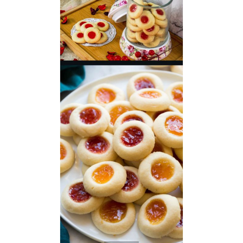 

Kue tumprint lebaran|tumprint strawberry|hampers lebaran