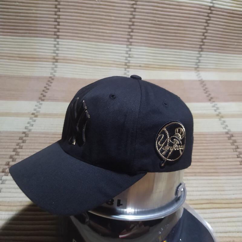 Topi Snapback MLB NY Gold Logo  Original 100% Second  Cap Baseball