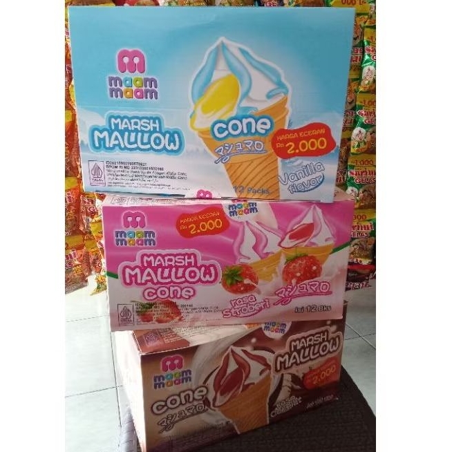 

Maam Maam Marsh Mallow Box Isi 12 Pcs