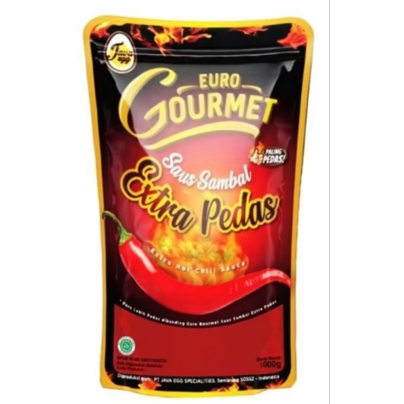 

Saus Sambal Extra Pedas Gourmet