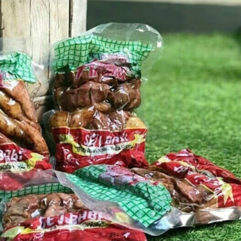 Sei Babi Asli Kupang Sei Daging Babi Asap Aroma/ Bambu Kuning/ Om Bai