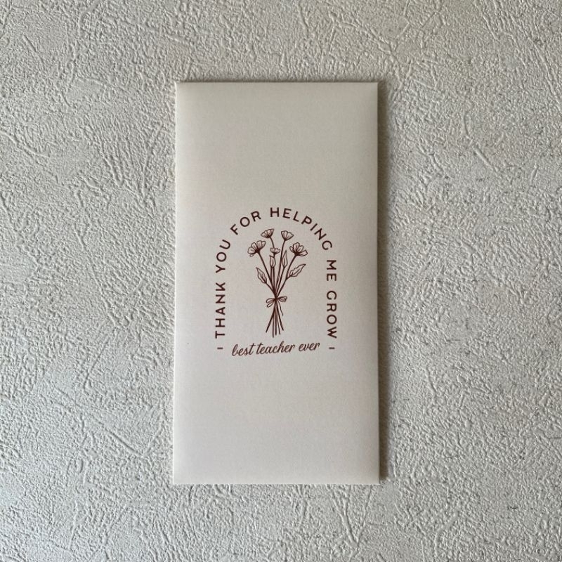 

Thank You Teacher Envelope (3 pcs)