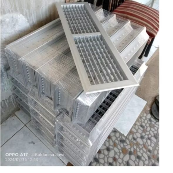 Supply Air Grill 50x15 Cm Uk Dalam
