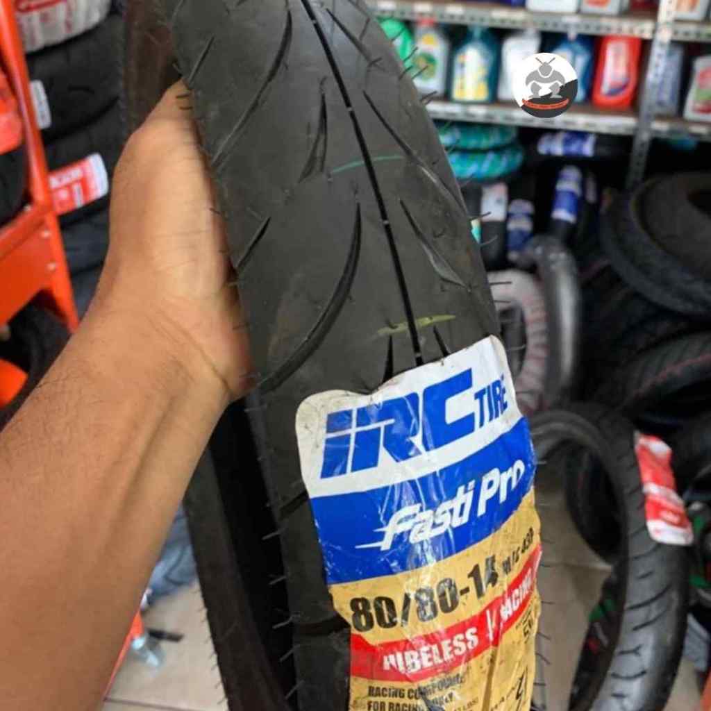 Ban Motor IRC FASTI PRO size 80/80 R14 - Tubeless Ban Depan Beat, Genio, Scoopy, Mio Series, Fino