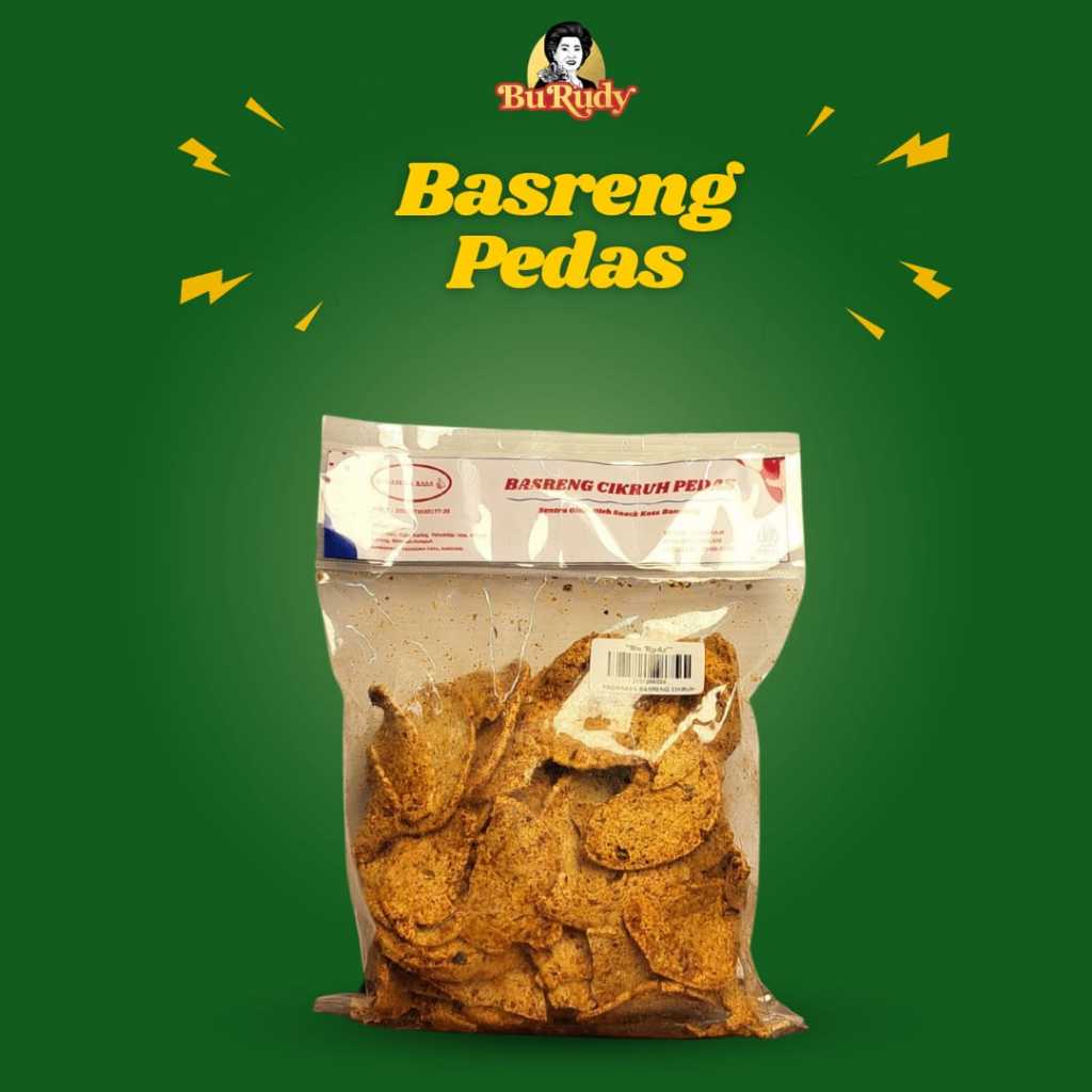 

Basreng Cikruh Pedas 250gr