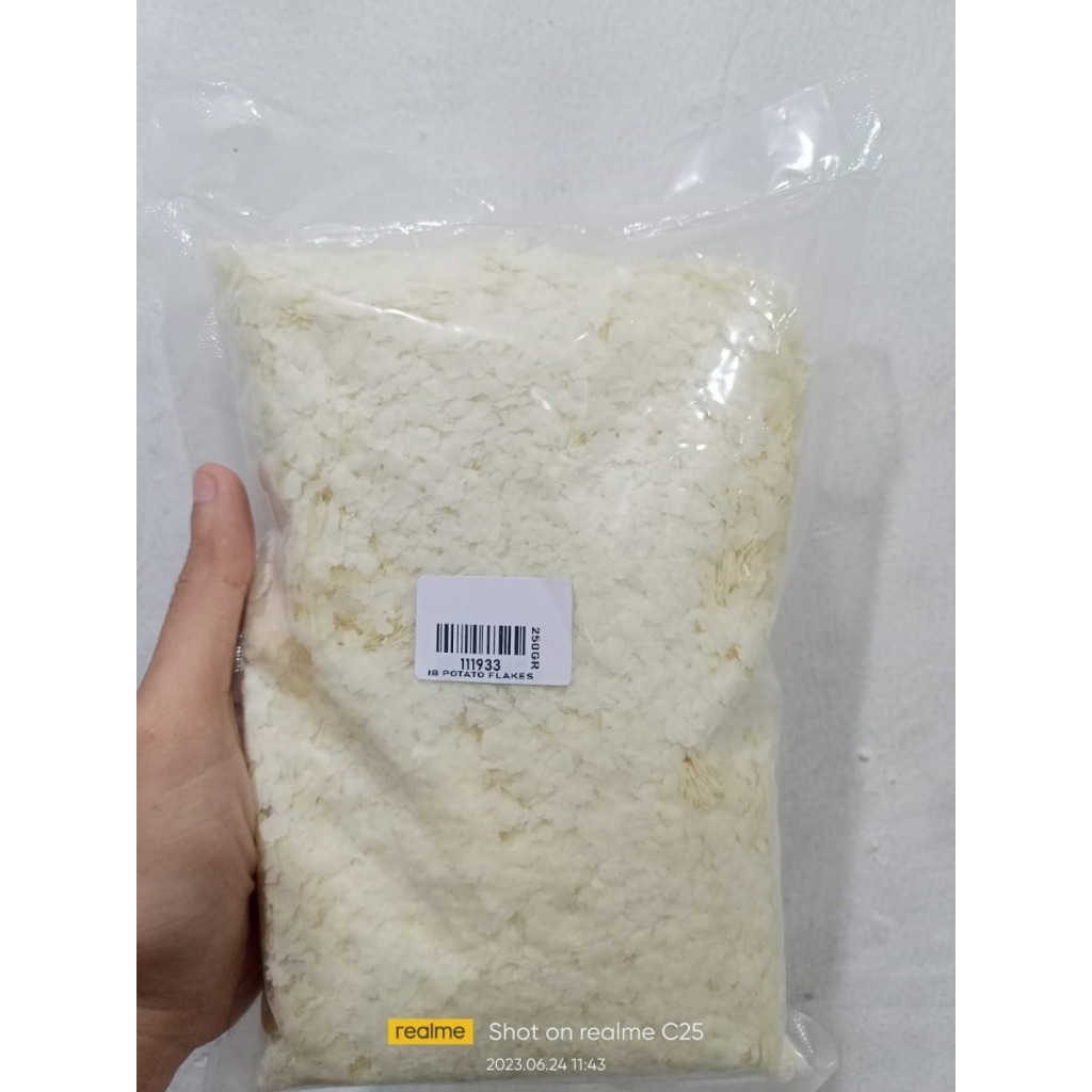 

ISCON BALAJI POTATO FLAKE/SERPIHAN TEPUNG KENTANG 250GR, U/ ROTI,DONAT