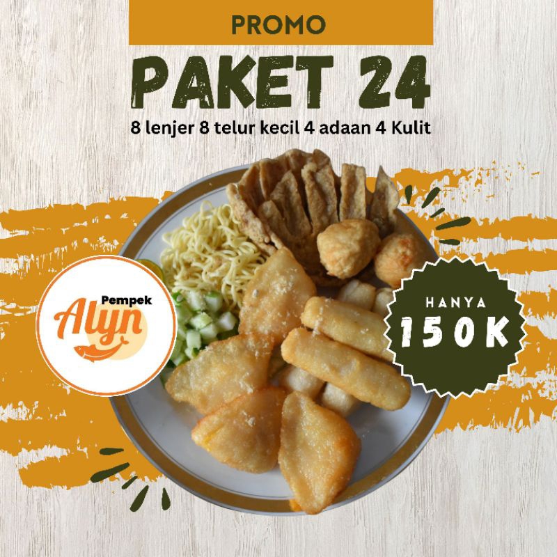 

Paket 24 Pempek