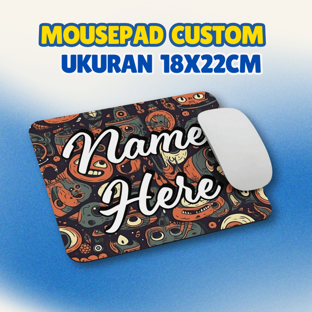 

Mouse Pad Custom Desain Murah 18x22 cm Printing Mousepad Custom | Mouspad Poto