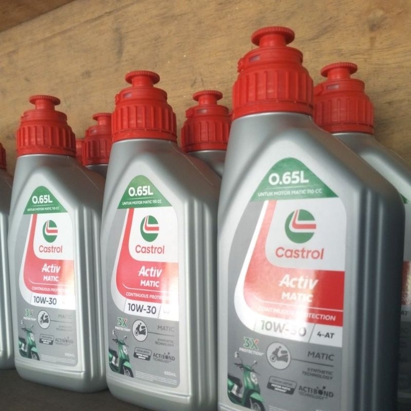 oli Castrol Activ matic  10w-40. isi 065L