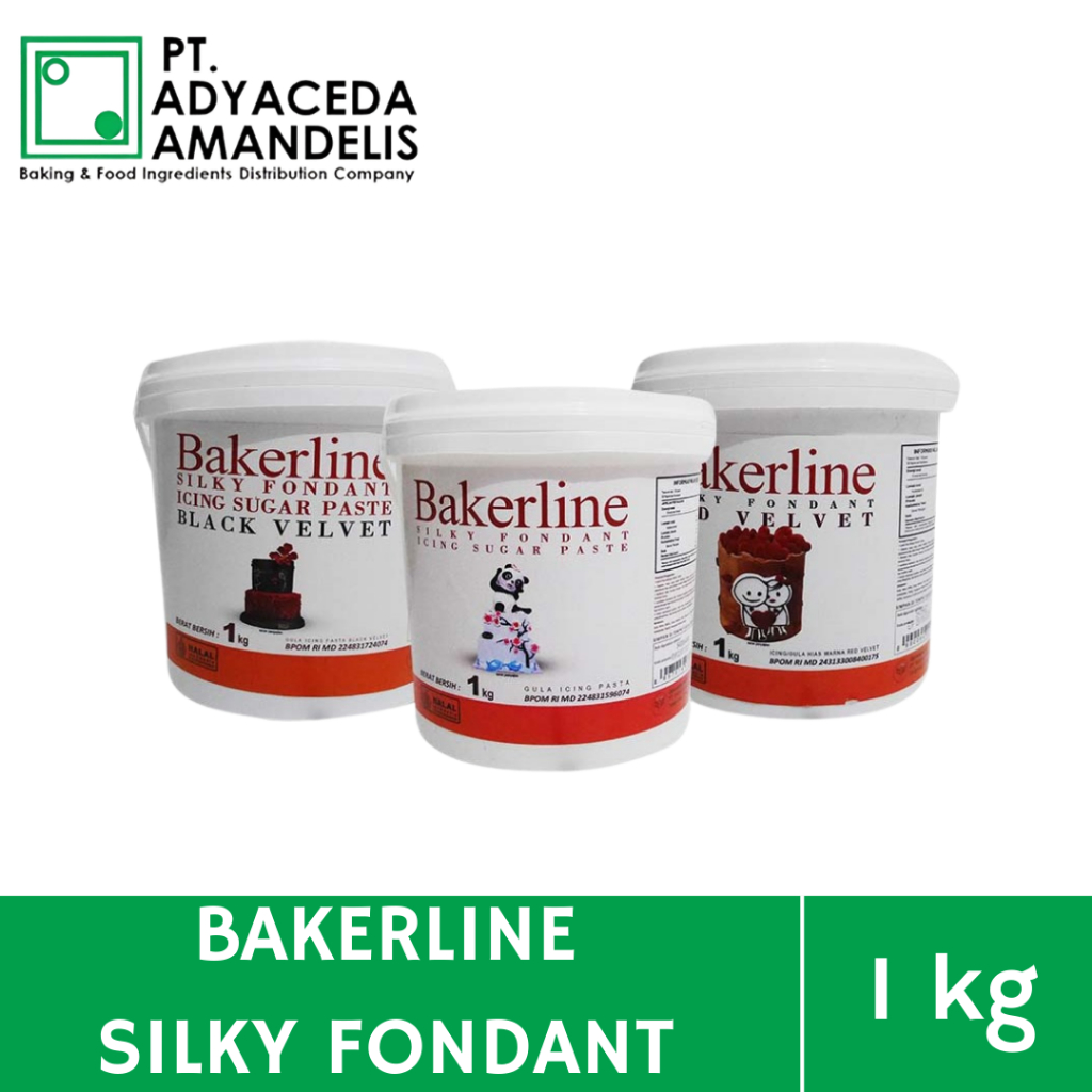 

BAKERLINE SILKY FONDANT 1 KG