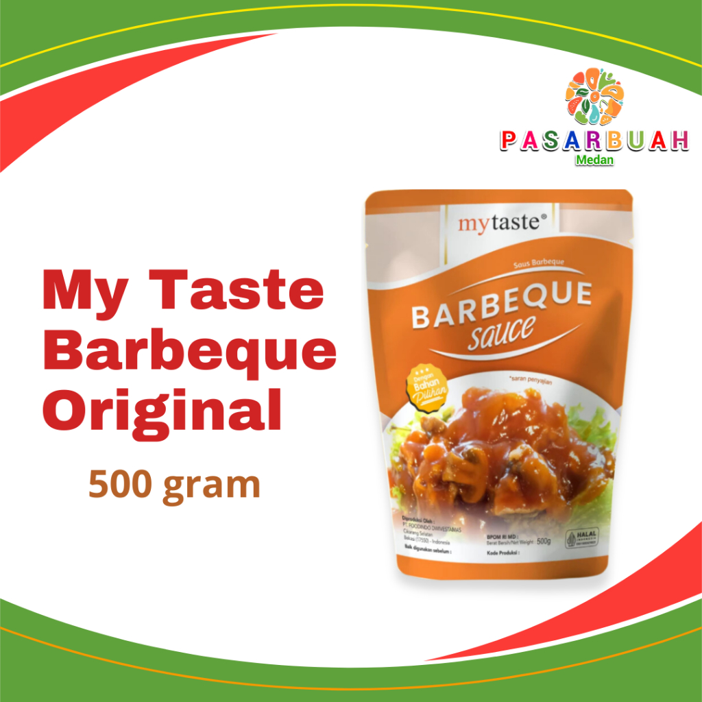 

Distributor My Taste BBQ Saus 500 Gram - Pasar Buah Medan