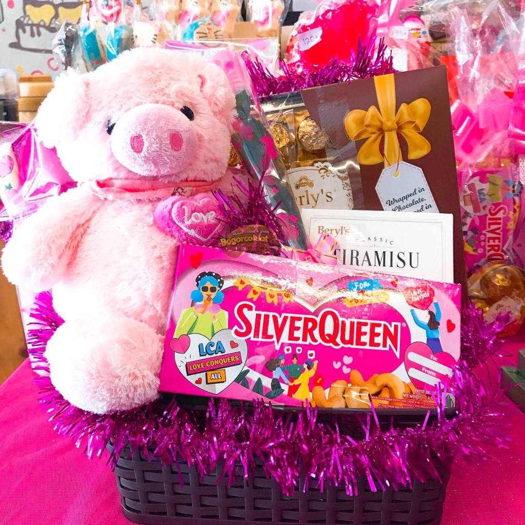 

Parsel Valentine Piggy Pink