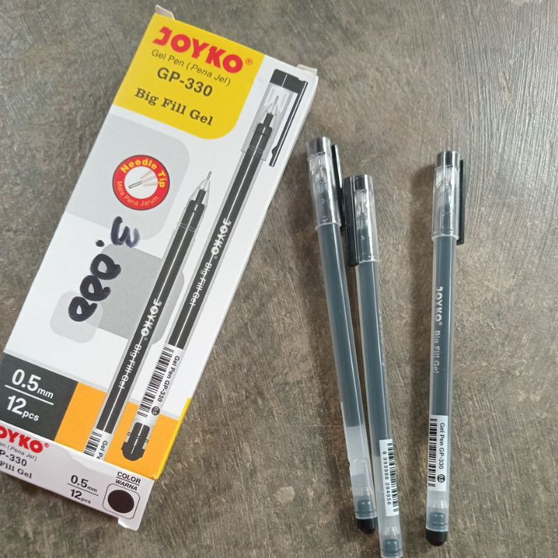 

Joyko Gel Pen (Pena Jel GP-330 Big Fill Gel)