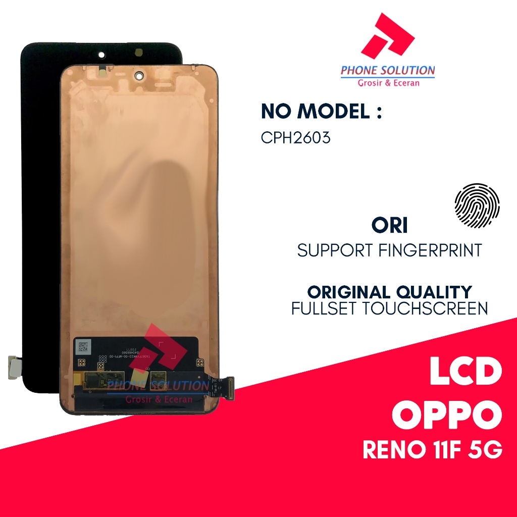 LCD Oppo Reno 11F 5G - Fingerprint Fullset Touchscreen