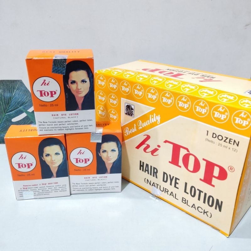 HI TOP 25ml / Hi TOP / Semir hit top/ Hitop hair bye lotion