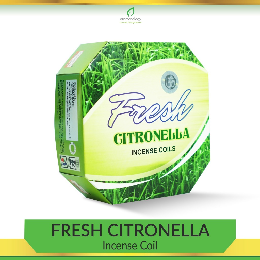 Aromateraphy Pengharum Ruangan Incense Coil - Darshan Citronella