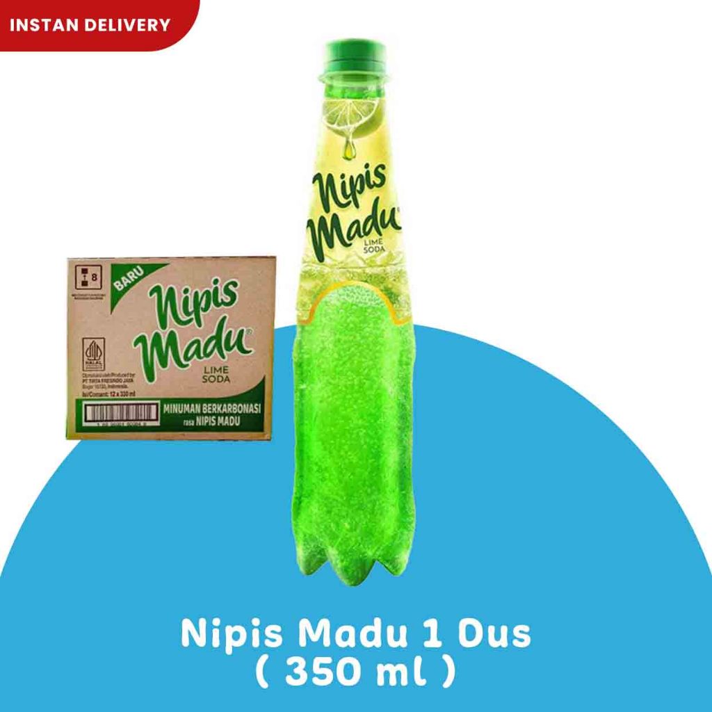 

Nipis Madu Lime Soda Kemasan 330ml Isi 12 Botol (KARTON) | Minuman Berkarbonasi Rasa Nipis Madu