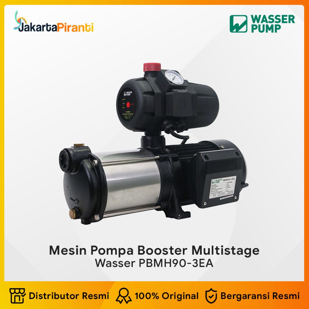 Mesin Pompa Air Pendorong Booster Pump Wasser PBMH 90-3EA / PBMH90-3EA