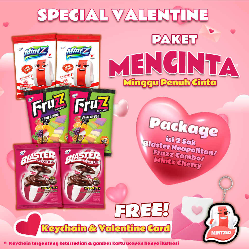 

Paket Permen Love [1 Pack]